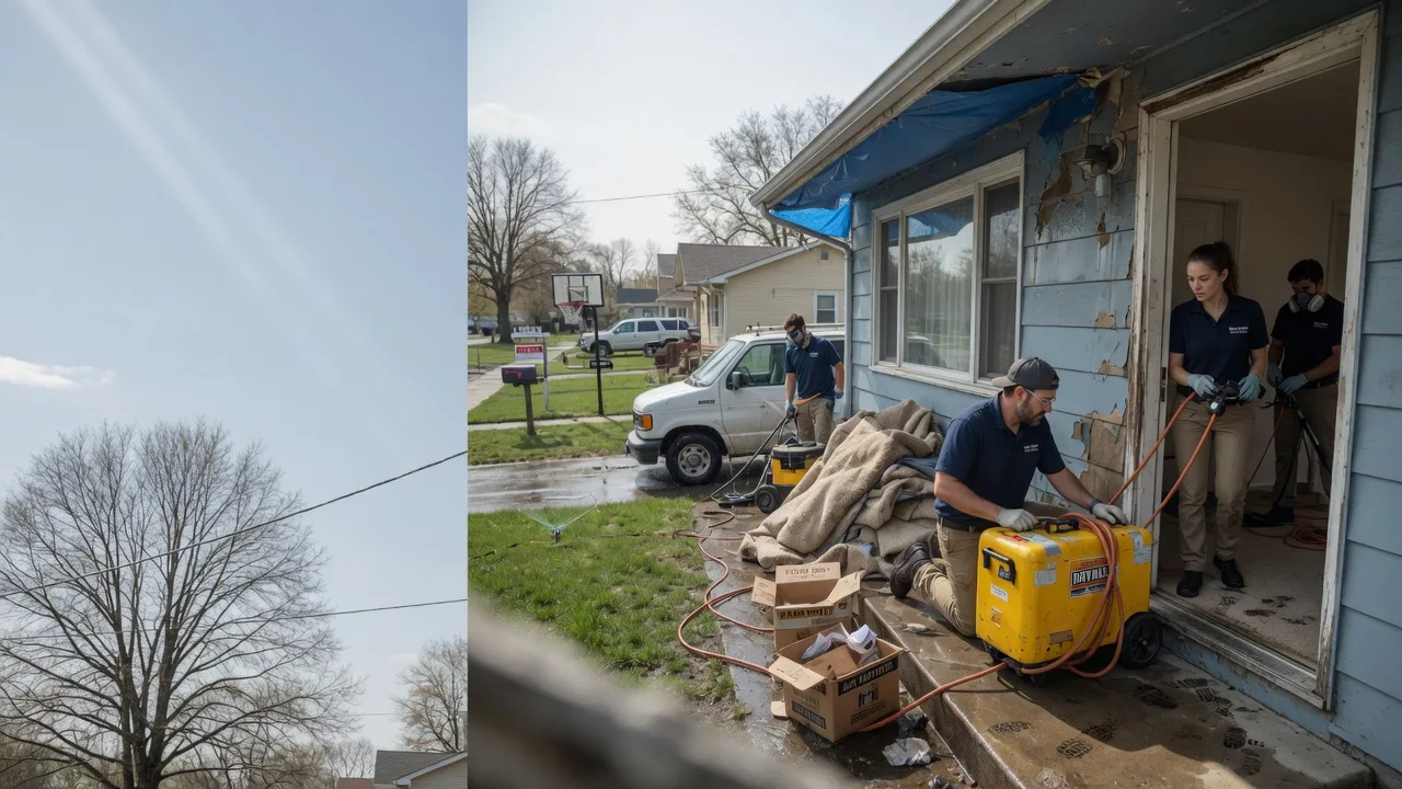 Basement Flood Cleanup in Florien, LA near me
